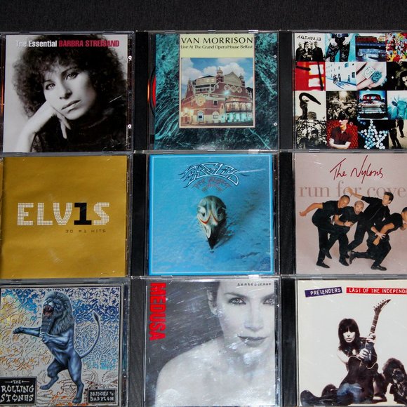 2/$20 Various CDs | U2 | The Rolling Stones | The Eagles | Pretenders | Elvis - Picture 1 of 16